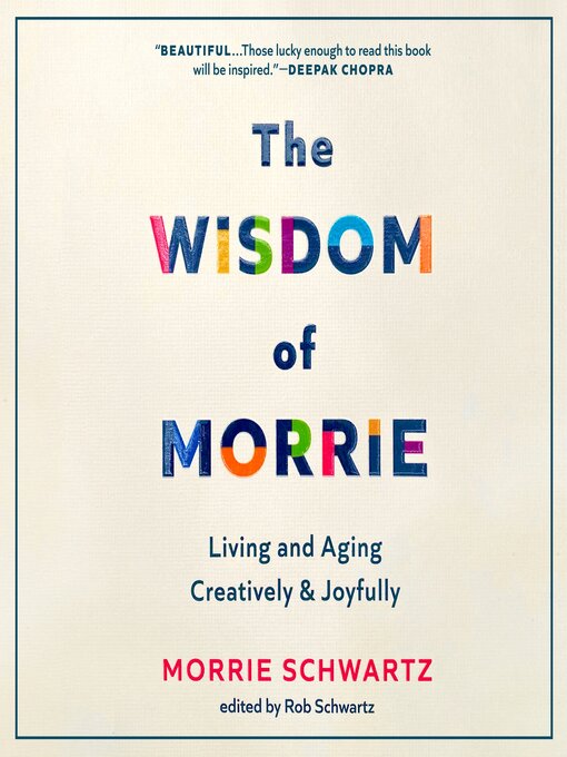 Cover image for The Wisdom of Morrie